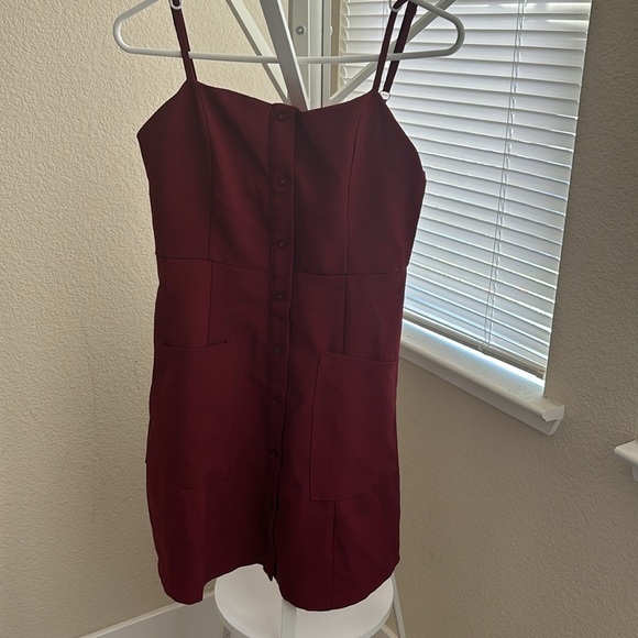 Dresses & Skirts - 3 for $15!! Dark red mini dress